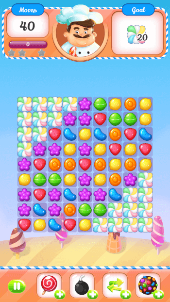 Gusto Yummy Chef - Match 3 Fruit Candy Puzzle Game - Screenshot 6